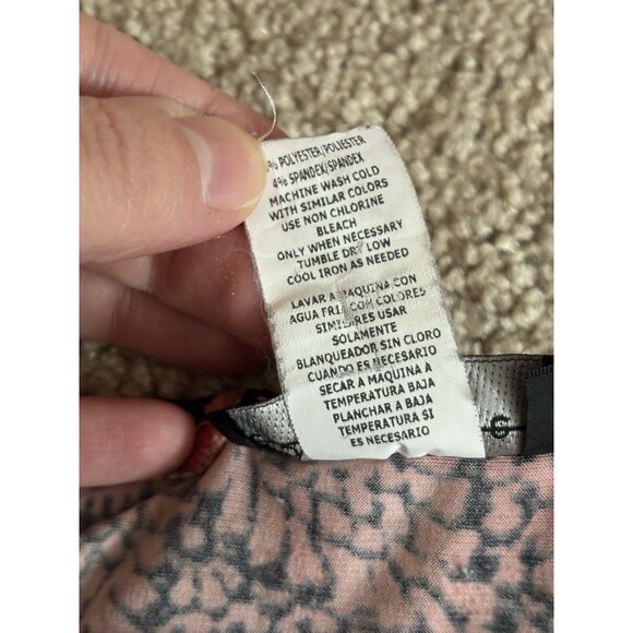 VTG 90s Y2K Connected Apparel Large Slip Skirt Pink Black Boho Festival Whimsy - Picture 4 of 5